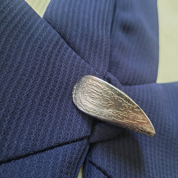 Vintage Yellow Blazer + Tank set, sz Small - Picture 4 of 17